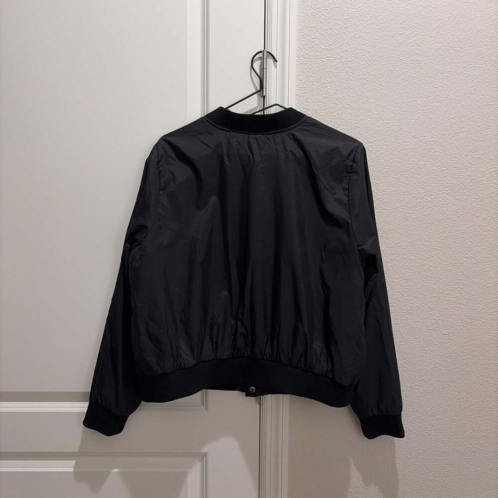 Disney Minnie Mouse Womens Varsity Bomber Jacket - Picture 9 of 9